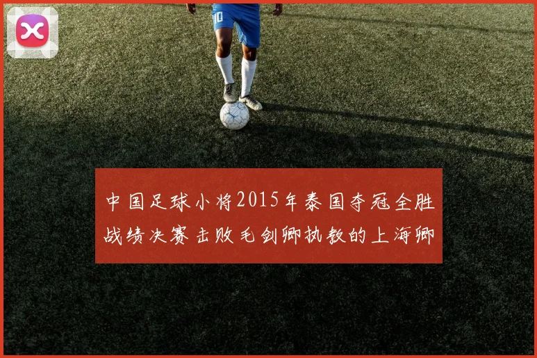 中国足球小将2015年泰国夺冠全胜战绩决赛击败毛剑卿执教的上海卿训